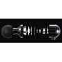 Betron B750s Earphones, Wired in-Ear Headphones, Noise Isolating Tangle-Free Earbuds, Heavy Deep Bass, Compatible with iPhone, iPad, MP3 Players, Samsung Smartphones, Tablets and Laptops, Black