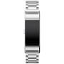 Jiarusig Compatible with Fitbit Charge 2 Bands, Stainless Steel Metal Bands Strap Men Women Replacement Bracelet Small Large Wristband Accessories Band Compatible with Fitbit Charge 2, Silver