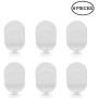 Sonku 6 Piece Ring Hook Mount Accessories, Upgrade Version Phone Mount Hook for Universal Cellphone Finger Ring Holder Grip Stand - (White)