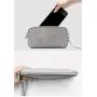 Falytemow Nubuck Leather Portable Carrying Case for Nintendo Switch and Mobile Phone Protective Soft Portable Travel Carry Case Shell Pouch for Nintendo Switch Console and Accessories
