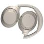 Sony Noise Cancelling Headphones WH1000XM3: Wireless Bluetooth Over the Ear Headset with Mic for phone-call and Alexa voice control - Industry Leading Active Noise Cancellation – Silver