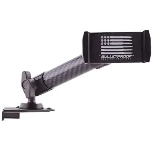Dash Mount Cell Phone Holder for Jeep Wrangler JL and Gladiator JT (2018+) with Ball Mount for iPhone and Android Smartphone – Features Heavy Duty Carbon Fiber Kevlar Arm (Single Passenger Universal) Dash Mount Cell Phone Holder for Jeep Wrangler JL and Gladiator JT (2018+) with Ball Mount for iPhone and Android Smartphone – Features Heavy Duty Carbon Fiber Kevlar Arm (Single Passenger Universal)