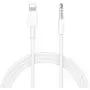 [Apple MFi Certified] iPhone to 3.5mm Car AUX Cable, [3.3FT/1M] Lightning to 3.5mm Audio Stereo Cord Compatible for iPhone 11/11 Pro/XS/XR/X 8 7, iPad, iPod to Home Stereo, Speaker, Headphone (White)