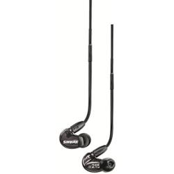 Shure SE215-K Sound Isolating Earphones with Single Dynamic MicroDriver