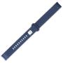 kwmobile Silicone Watch Strap Compatible with Huawei Honor Band 3 - Fitness Tracker Band with Clasp - Dark Blue