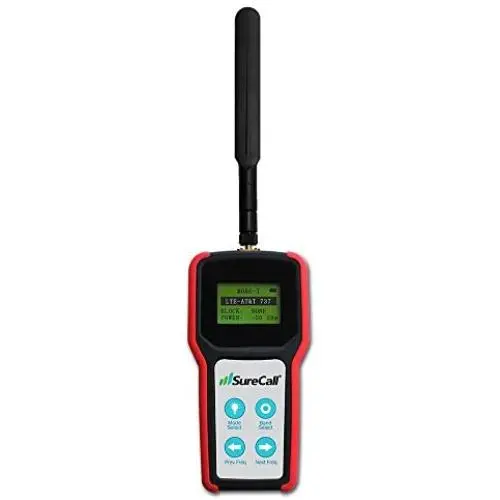 SureCall Five-Band RF Signal Meter for 4G LTE, Cellular, PCS and AWS Cell Phone Signal Booster Installation (SC-METER-01) SureCall Five-Band RF Signal Meter for 4G LTE, Cellular, PCS and AWS Cell Phone Signal Booster Installation (SC-METER-01)