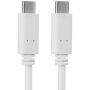 Google USB-C Charging Rapidly Charger for 2nd & 3rd Gen Pixel devices (18W 3A Charger + 3 Foot USB-C, C-C Cable) (Renewed)
