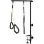 ORGPET Foldable Dog Grooming Arm - Adjustable 35 inch Pet Grooming Tool with Clamp, Loop Noose, No Sit Haunch Holder for Medium & Small Pets