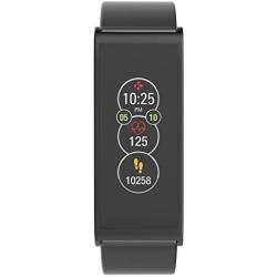 MYKRONOZ ZeFit4 HR Fitness Activity Tracker with Heart Rate Monitoring, Color Touchscreen & Smart Notifications - Black/Black