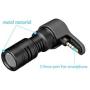 TRRS Plug and Play Directional Microphone, Saramonic Video Shotgun Mic with Monitor Compatible with iPhone8 7 6 Android Smartphones,for YouTube,Interview,Studio,Video Recording,Vlogging
