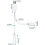 Headphones Adapter for Phone Charger Dongle 3.5mm Jack AUX Audio Cable Adaptor Music & Charging for Phone XR/8/8Plus/10/7/7Plus/X/XS Splitter Aux Adapter Earphone Converter Support iOS 12 or Higher