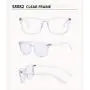 Blue Light Blocking Glasses,Square Nerd Eyeglasses Frame Anti Blue Ray Computer Game Glasses Anti Eyestrain & UV(5Pcs)