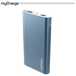 myCharge Portable Charger Power Bank - RazorXtra 12000mAh / 2.4A Dual USB Port External Battery Pack for Cell Phone, USB Accessories (Compatible with Apple iPhone, iPad, Android for Samsung Galaxy)