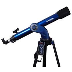 Meade Instruments – StarNavigator NG 90mm Refracting Computerized GoTo Astronomy Telescope w/AudioStar 30,000+ Object-Database & Audio Tours – Mount & Tripod Included – for Beginner Adults & Family