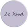 Inspirational Be-Kind on 11-Purple PopSockets Grip and Stand for Phones and Tablets
