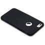 ULAK iPhone 6 Case Black, iPhone 6S Case, Slim Fit Dual Layer Soft Silicone & Hard Back Cover Bumper Protective Shock-Absorption & Skid-Proof Anti-Scratch Case for Apple iPhone 6/6S 4.7 inch-Black