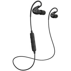 ISOtunes PRO 2.0 Bluetooth Earplug Headphones, 27 dB Noise Reduction Rating, 16+ Hour Battery, IP67 Durability, Noise Cancelling Mic, OSHA Compliant Professional Hearing Protector (Matte Black)