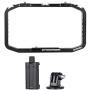 Upgrade M-Rig Metal Smartphone Video Rig with 3 Cold Shoe Mount Compatible with GoPro Series Hero 8 7 6 5, for DJI OSMO Action, Smartphone Camera DSLR Video Shooting/Filming Add Microphone Video Light