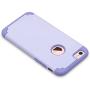 ULAK iPhone 6S Case Silicone,iPhone 6 Case, Slim Dual Layer Soft Silicone & Hard Back Cover Bumper Protective Shock-Absorption & Skid-Proof Anti-Scratch Case for Apple iPhone 6/6S 4.7-Lavender/Purple