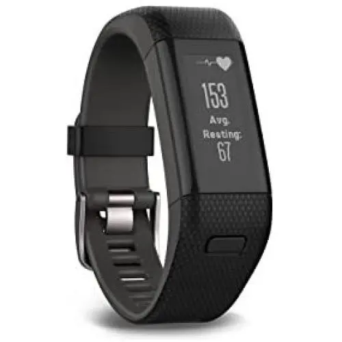 Garmin vívosmart HR+ Regular Fit Activity Tracker - Black Garmin vívosmart HR+ Regular Fit Activity Tracker - Black