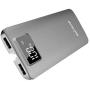 Uni-Yeap 11000mAh Battery Charger Power Bank with High Speed and Flashlight with LCD Screen Compatible for iPhone 11 Xs Xr X 8 7 6s 6 iPad Samsung Galaxy and All Smart Phone (Grey)