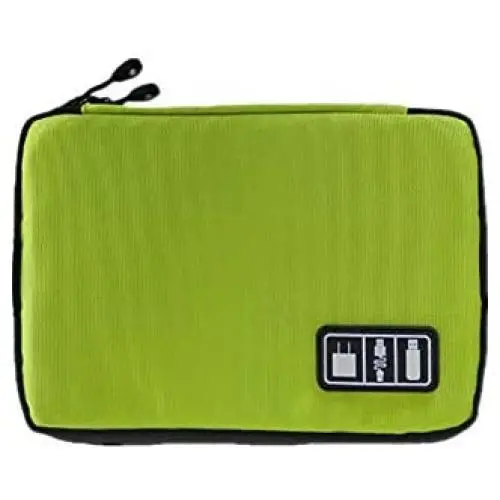 YASSUN Multi-function waterproof digital storage bag travel storage bag, can be placed in the mobile phone data cable, headphones, charger accessories, special SD card bag,Green YASSUN Multi-function waterproof digital storage bag travel storage bag, can be placed in the mobile phone data cable, headphones, charger accessories, special SD card bag,Green
