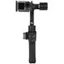 Freevision Pan Axis 360° Unlimited Gimbal Stabilizer for GoPro Hero 7/6/5/4/3 DJI Osmo Action, Yi Cam 4K, RX0, AEE, SJCAM Sports Cams Action Camera, with 17h Run Time Tripod Stand Premium Vilta M Pro