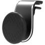 boomee Magnetic Car Air Vent Phone Holder Universal Cell Phone Bracket Stand for Car L Shape Magnetic Phone Holder in Car 360°Rotation Magnetic Car Mount (Black)