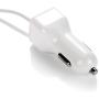 Apple Certified iPhone Lightning Car Charger for iPhone 11, X, XR, XS, 8, 8 Plus, 7, 7 Plus, 6S, 6S Plus, 6 Plus, SE, 5S, iPad Pro, Air 2, Mini 4 with Extra USB Port (White)