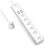 IECOPOWER Surge Protector Power Strip with 4 Fast Charging USB Port,Desktop Charging Station 4.5 ft Extension Cord for Cruise Ship, Office and Dorm Room Multi Plug Extender (White) IECOPOWER Surge Protector Power Strip with 4 Fast Charging USB Port,Desktop Charging Station 4.5 ft Extension Cord for Cruise Ship, Office and Dorm Room Multi Plug Extender (White)
