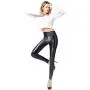 Ginasy Faux Leather Leggings Pants Stretchy High Waisted Tights for Women