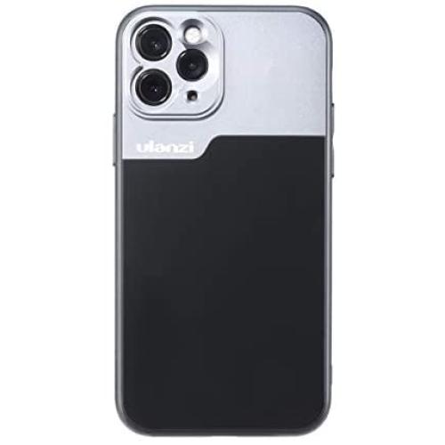 ULANZI Phone Case Support Extra Camera Lens (17mm Diameter) Protective Unique Design Shakeproof Solid Case Cover for iPhone 11 Pro Max Using 1.33X Anamorphic Lens Wide Angle Macro Lens DOF Adapter
