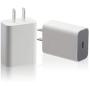 Google USB-C Charging Rapidly Charger for 2nd & 3rd Gen Pixel devices (18W 3A Charger + 3 Foot USB-C, C-C Cable)