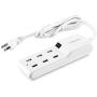 Aluratek 6 Port 2.1A USB Charging Hub with Surge Protection for Smartphone, iPhone, Tablet, iPad, other USB Devices (AUCS06F),White