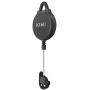 [Pro Version] KIWI design VR Cable Management, Retractable Ceiling Pulley System for HTC Vive/HTC Vive Pro/Oculus Rift S/PS VR/Microsoft MR/Samsung Odyssey VR Accessories (Black, 1 Pack)