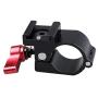 CAMVATE Light Mount Stand Bracket 25mm Rod Clamp Holder for DJI Ronin-M, Freefly MoVI - Red Knob