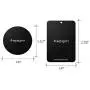 Spigen Kuel MP-8P Metal Plates for Magnetic Car Mount Phone Holder QNMP Compatible (8 Pack - 4 Round, 4 Rectangle) - Black