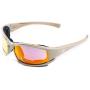 HACKETT EQUIPMENT Shooting Glasses with 4 Anti Fog, UV400 Interchangeable Lenses and Hard Case - Tactical Glasses with Foam Padding for Shell Casings