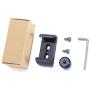 UURig R010 Clamp Mount for Power Bank for Camera, Use for Sony A6400, A7R III Vlog Camera Cage, 1/4" Screw Hole, with Cold Shoe Mount Adapter, Phone Holder Clip