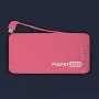 Tzumi PocketJuice Endurance AC - Battery Pack Portable Charger - 4,000 mAh High-Speed USB Port with Built in MicroUSB Cable - Compatible with iPhone & Android (Pink) Tzumi PocketJuice Endurance AC - Battery Pack Portable Charger - 4,000 mAh High-Speed USB Port with Built in MicroUSB Cable - Compatible with iPhone & Android (Pink)