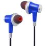ALTEAM ErgoFit Earbuds Stereo Headphone Deep Bass in-Ear Earphones with Microphone Mic and Call Controller Wired Metal Earphone for Android Sony Samsung Smart Mobile Cell Phone Music 3.5mm Plug-Blue