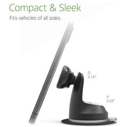 iOttie ITap 2 Magnetic Dashboard Car Mount Holder || Cradle for IPhone Xs Max R 8 Plus 7 Samsung Galaxy S10 E S9 S8 Plus Edge Note 9 & Other Smartphones