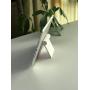 Cell Phone Stand Multi-Angle,EKUCI Portable Stand/Universal Desktop Cradle can be Used on All Smartphones, Suitable for The iPad Mini Series, e-Reader - White