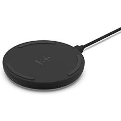 Belkin Wireless Charger 10W (Wireless Charging Pad for iPhone SE, 11, 11 Pro, 11 Pro Max, Galaxy S20, S20+, S20 Ultra, Note10, Note10+, Pixel 4, 4XL More)