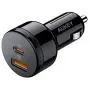 iPhone Car Charger, AUKEY 36W USB C Car Charger, Fast Car Charger with 18W Quick Charge for iPhone 11 Pro Max XS XR X 8, AirPods, iPad, Samsung S9 Note 10, Google Pixel 4 4XL, Nintendo Switch