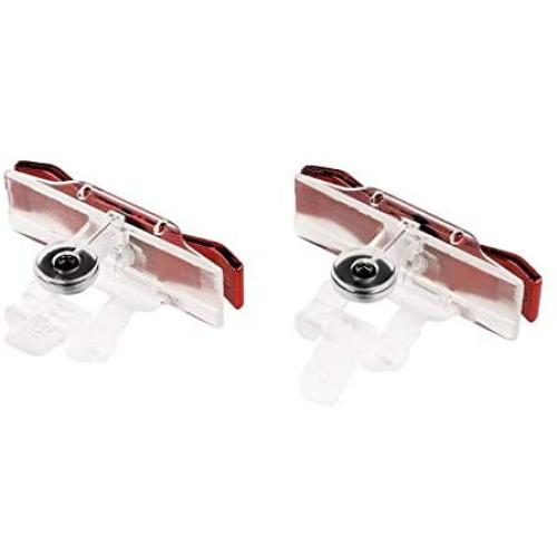 NOLOGO Fssh-mlx 3 in 1 Mobile Phone Game Trigger Fire Button Handle Gamepad Joystick L1R1 Shooter Controller Stand Rocker for PUBG FPS (Color : E9)