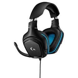 Logitech G432 DTS:X 7.1 Surround Sound Wired PC Gaming Headset (Leatherette) (Renewed)