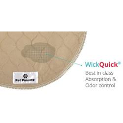 Pet Parents Pawtect Pads Washable Dog Pee Pads (2pack) of Premium Pee Pads for Dogs, Waterproof Whelping Pads, Reusable Dog Training Pads, Travel Pet Pee Pads! Modern Puppy Pads!