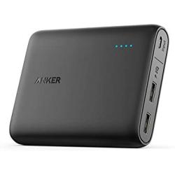 Anker PowerCore 13000 Portable Charger - Compact 13000mAh 2-Port Ultra Portable Phone Charger Power Bank with PowerIQ and VoltageBoost Technology for iPhone, iPad, Samsung Galaxy (Black)