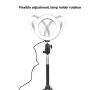 LED ring makeup lamp Adjustable LED fill light, ring of light with support for video and live streaming and make-up
